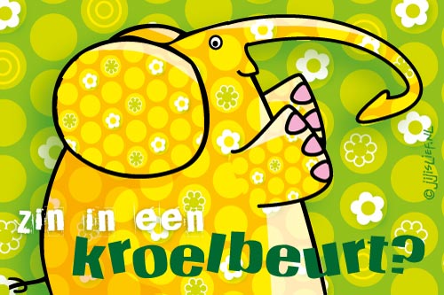 Kaart: Een kroelbeurt?