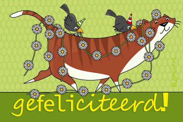 Kaart: Gefeliciteerd
