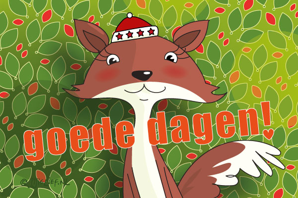 Kaart: Goede dagen!