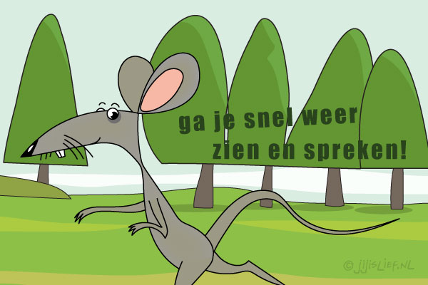 Kaart: Snel weer zien en spreken!