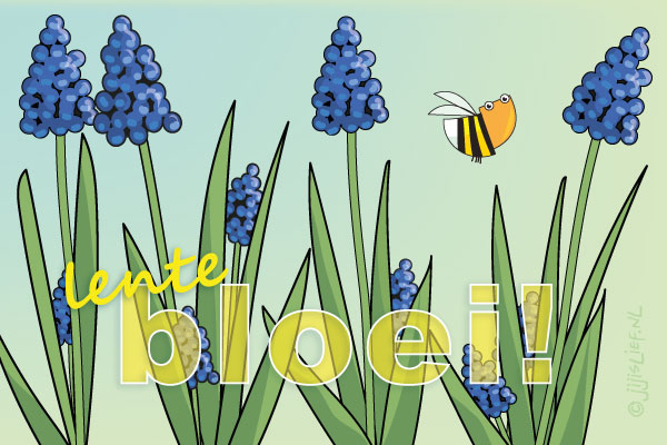 Kaart: Lentebloei!