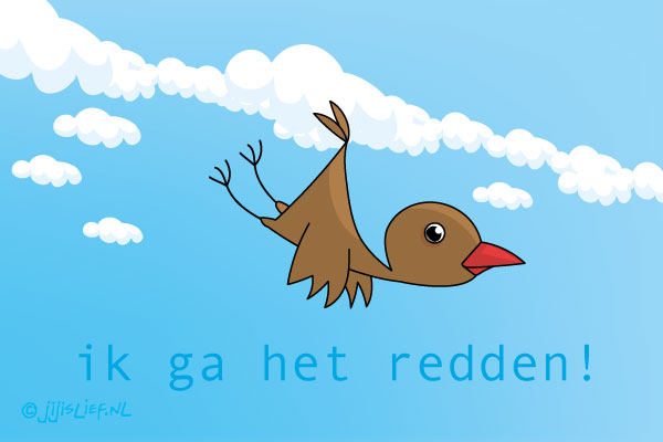 Kaart: Ik ga het redden!
