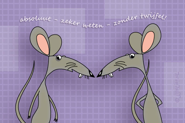 Kaart: Zonder twijfel!