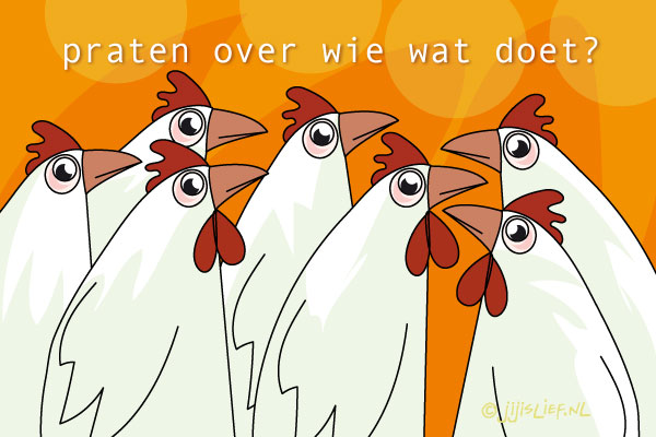 Kaart: Wie doet wat?