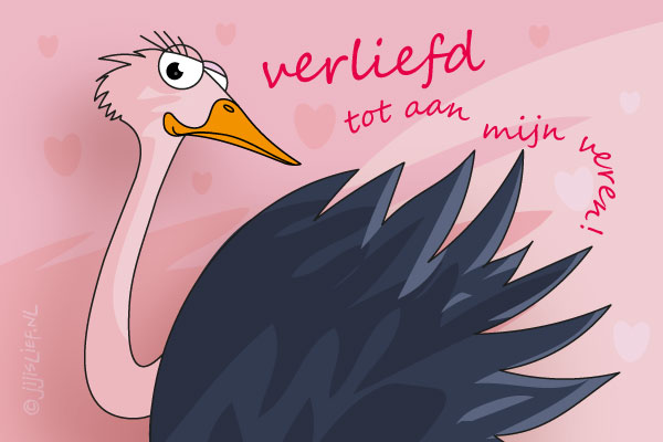 Kaart: Verliefd!